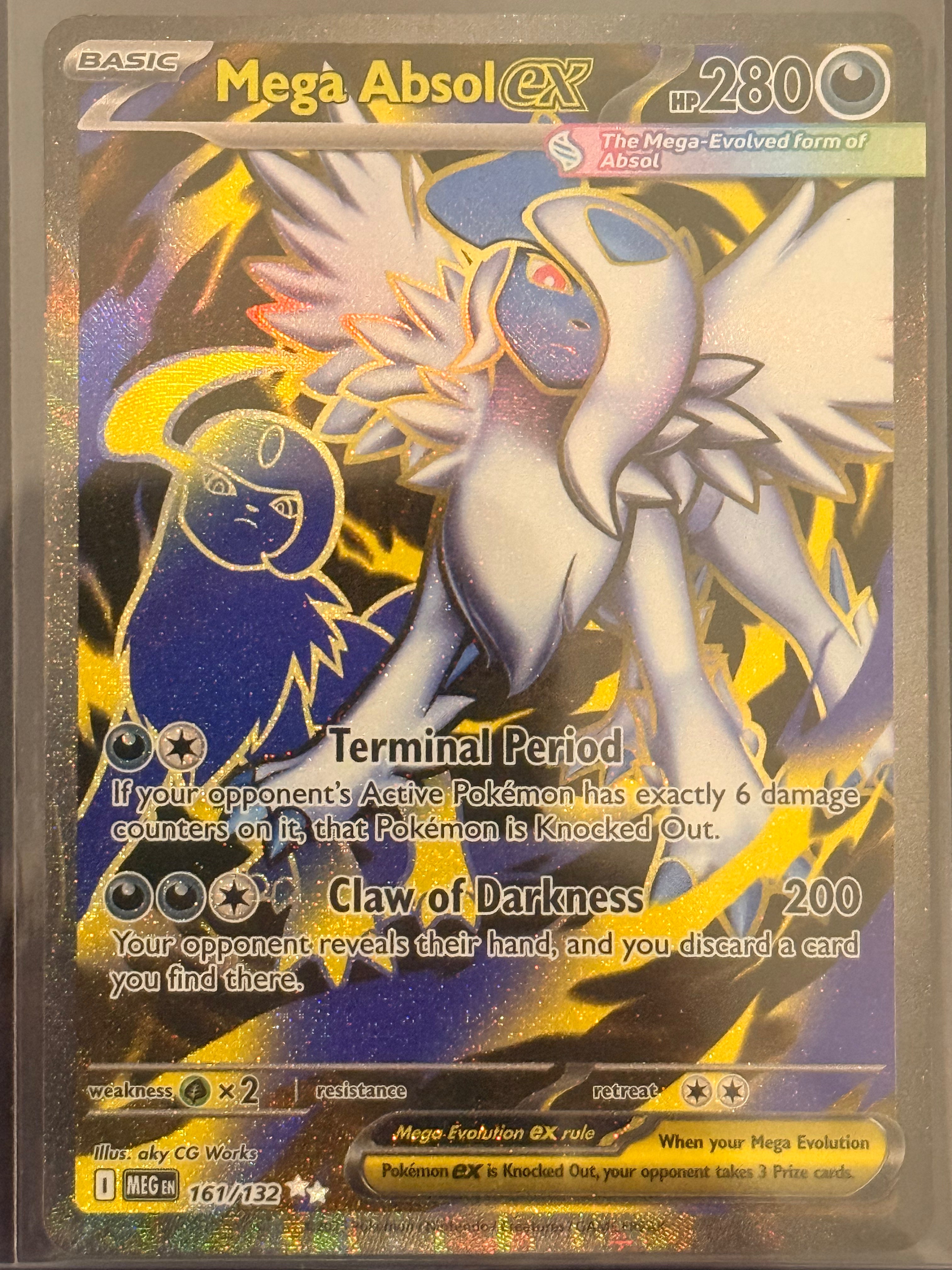 Mega Absol ex #161/132 Ultra Rare Mega Evolution