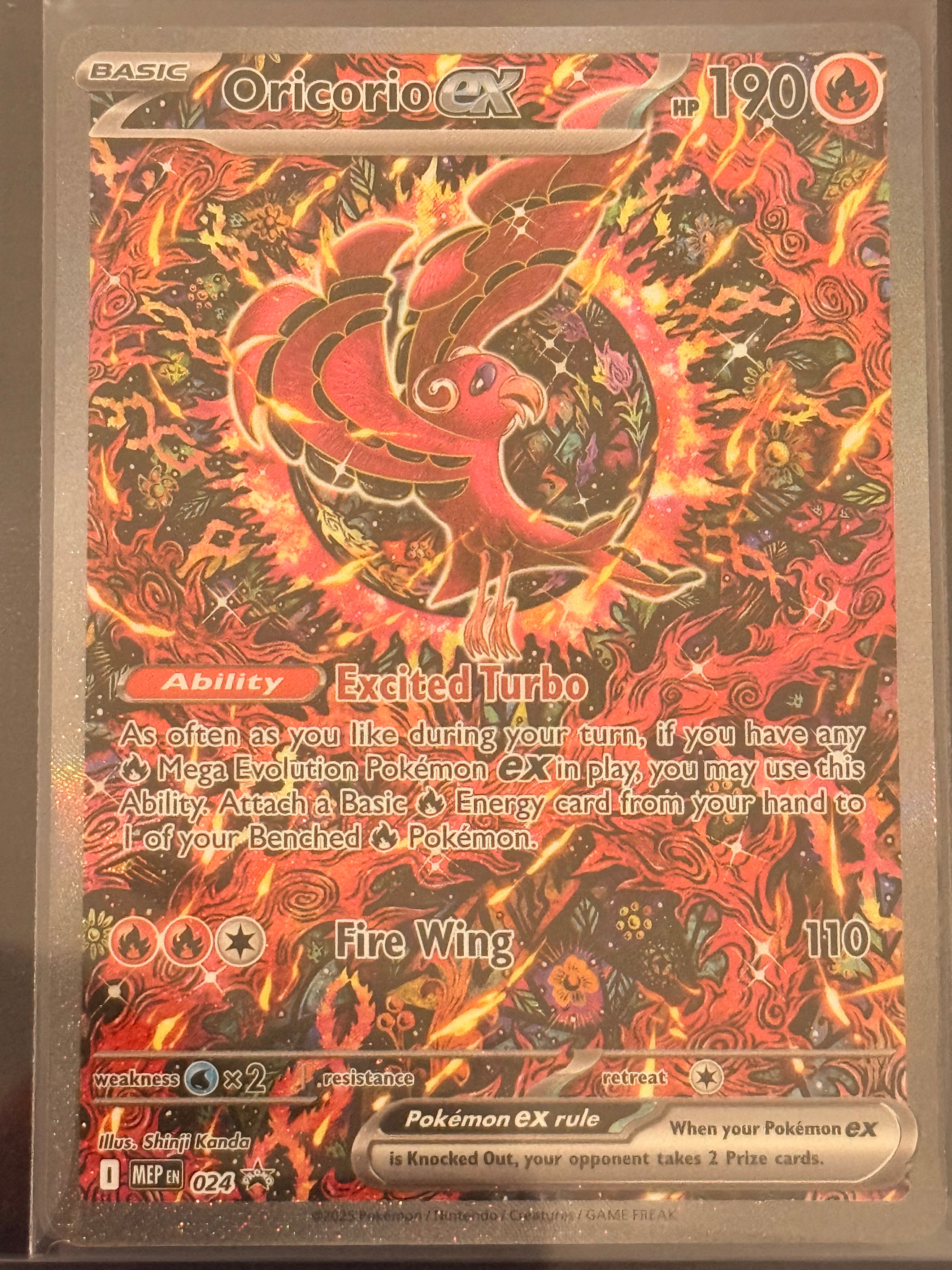 Oricorio ex #24 Promo