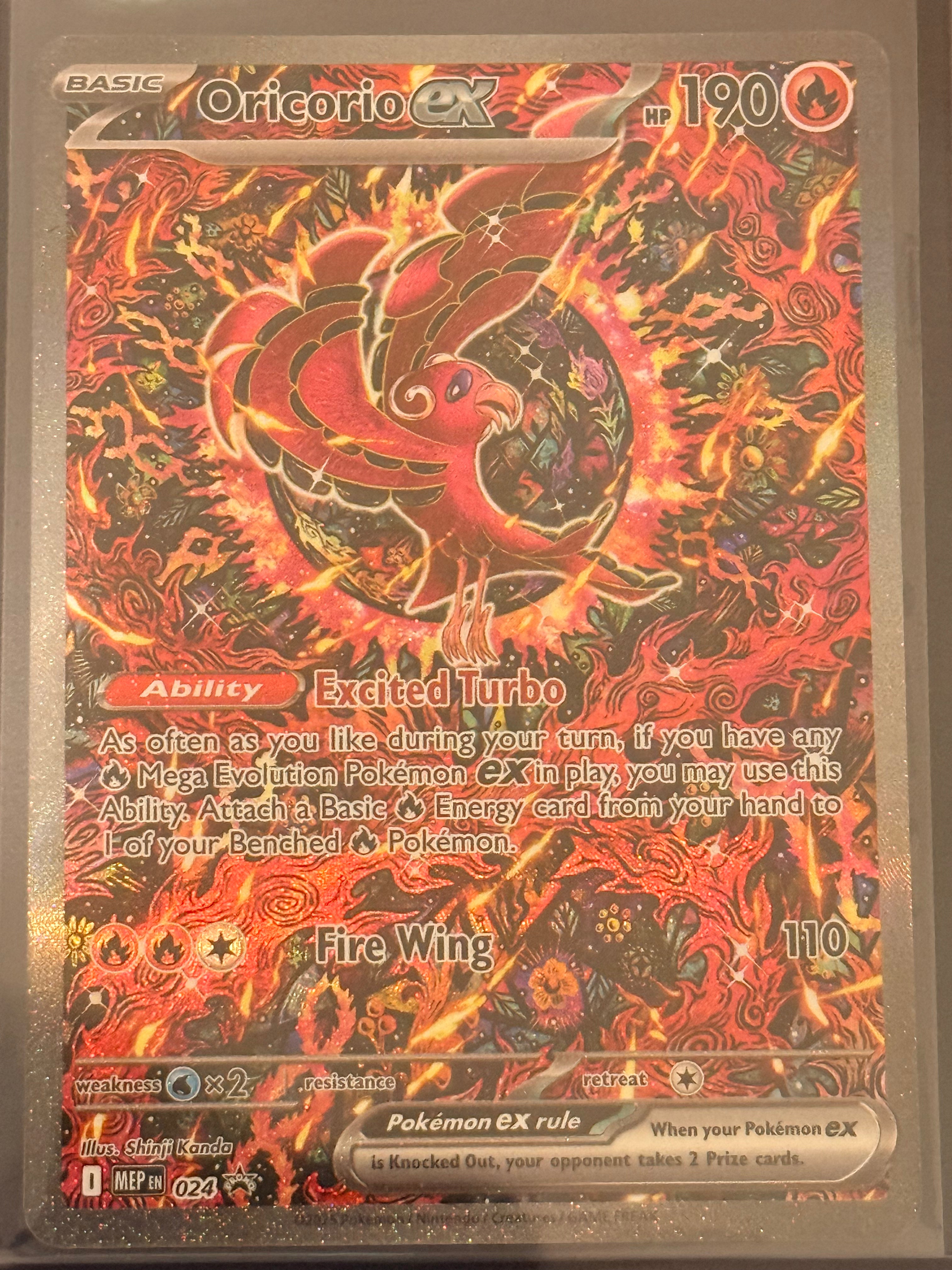 Oricorio ex #24 Promo 2
