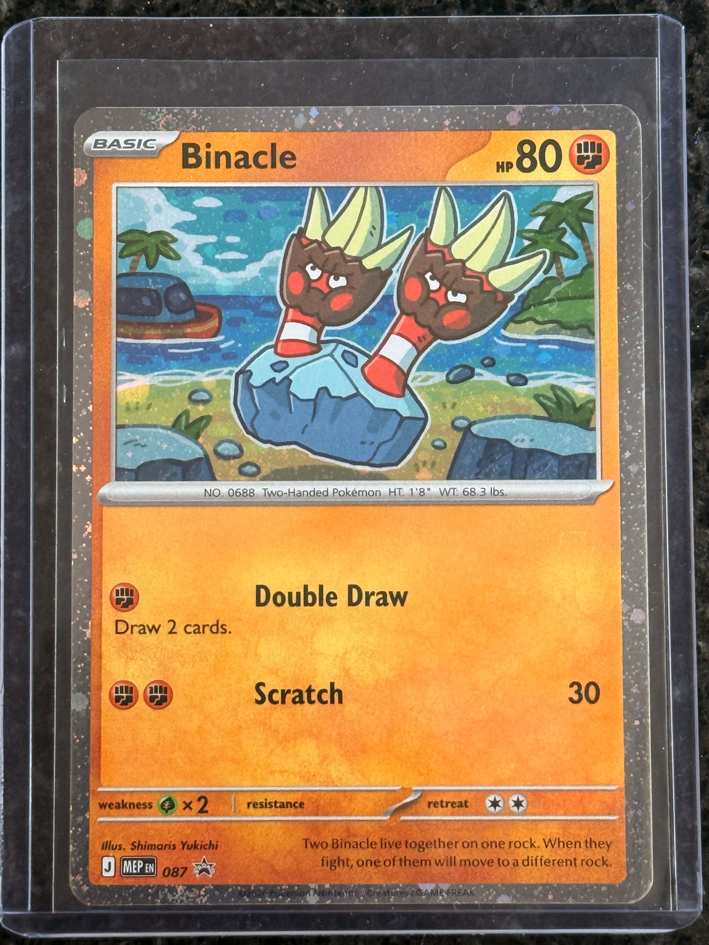 Binacle #87 Promo Mega Evolution