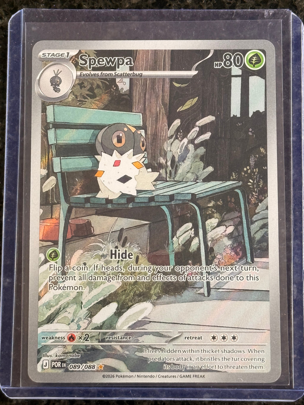 Spewpa #089/088 Illustration Rare Perfect Order