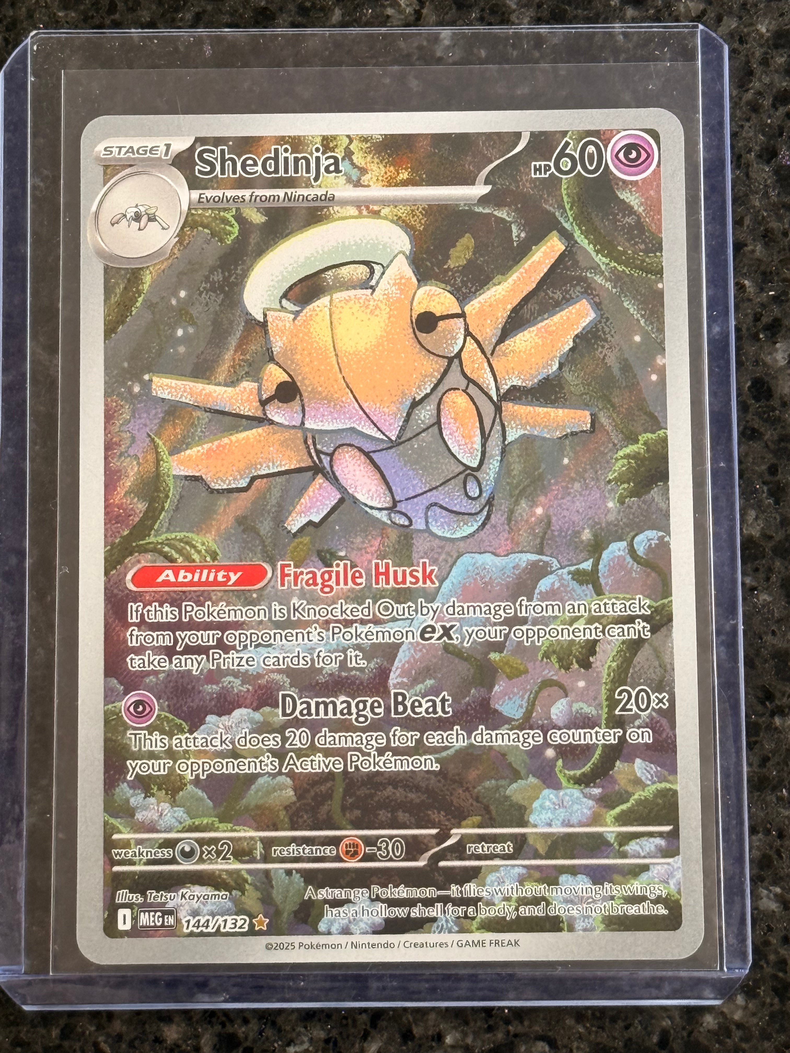 Shedinja #144/132 Illustration Rare Mega Evolution