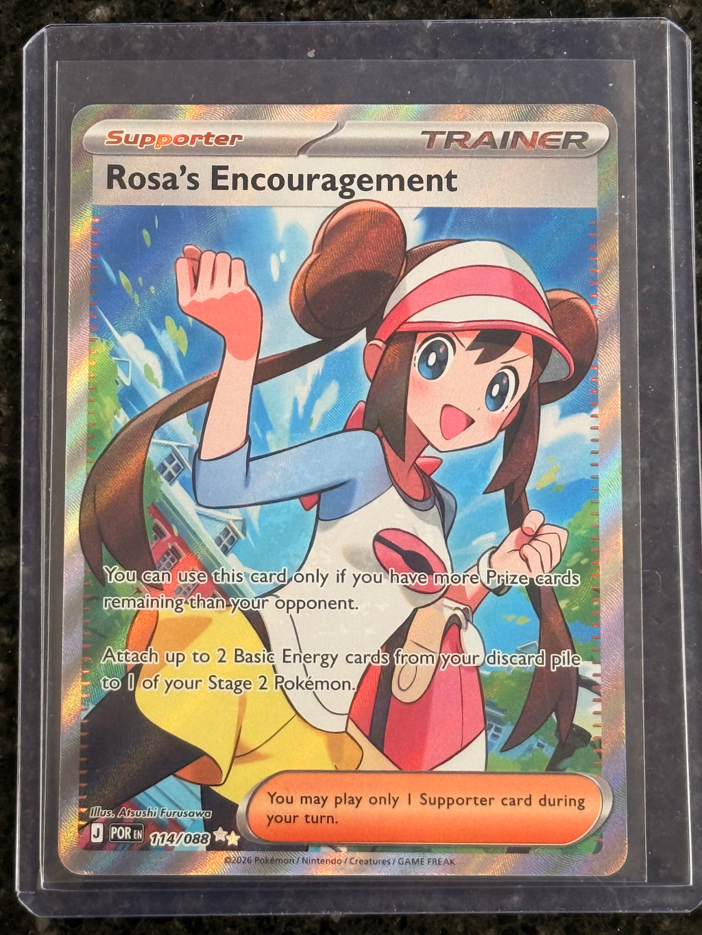 Rosa's Encouragement #114/088 Ultra Rare Perfect Order